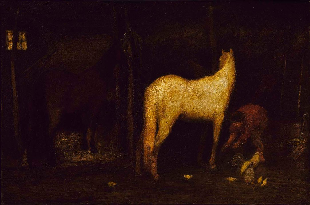 In the Stable.  1900